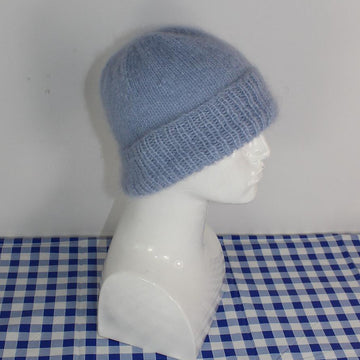 Mohair Beanie Hat Circular