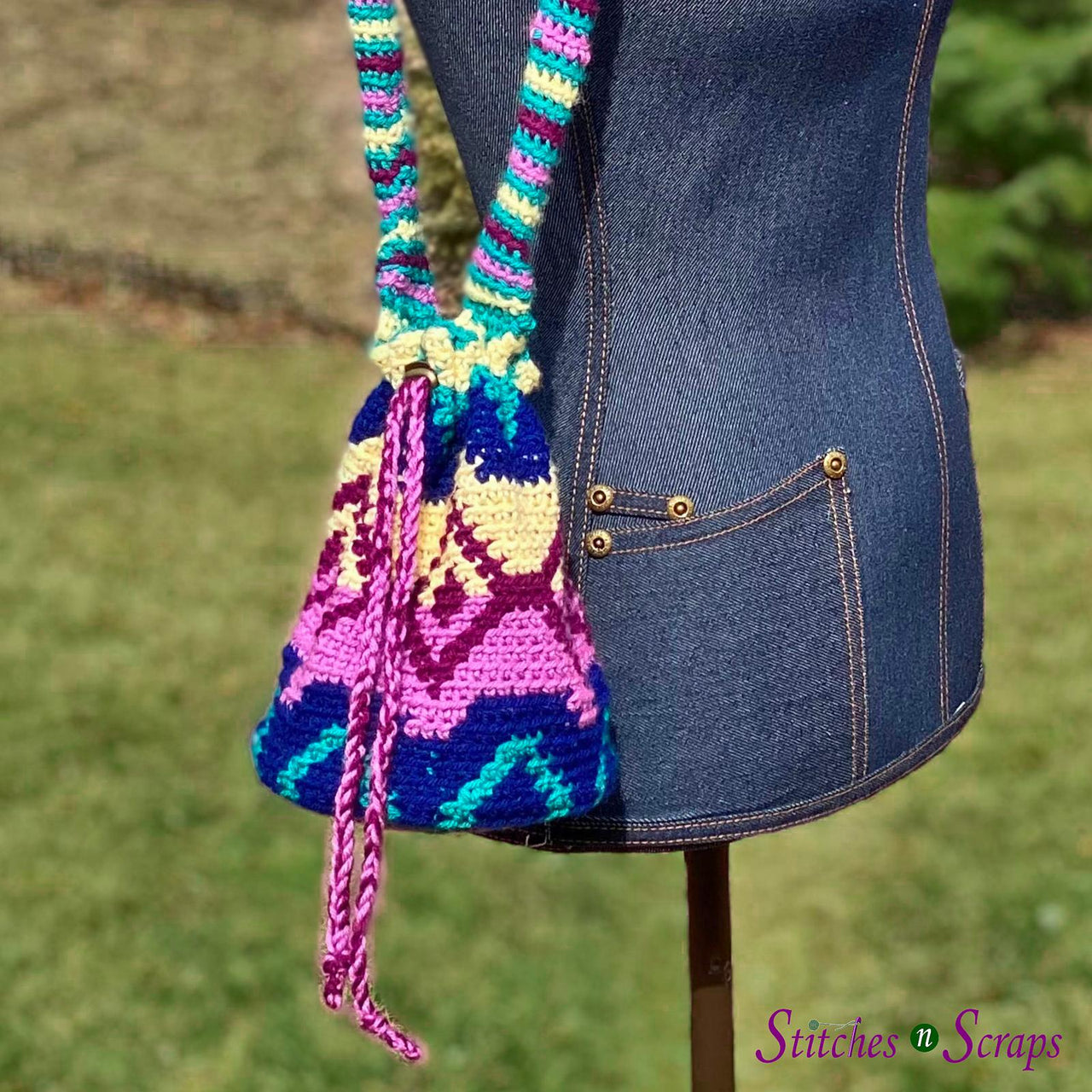 Tapestry Crochet Project Bag