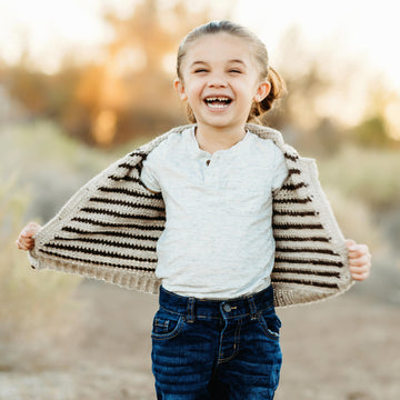 Boys' Pinstripe Sweater
