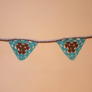 Triangle Granny Square Garland