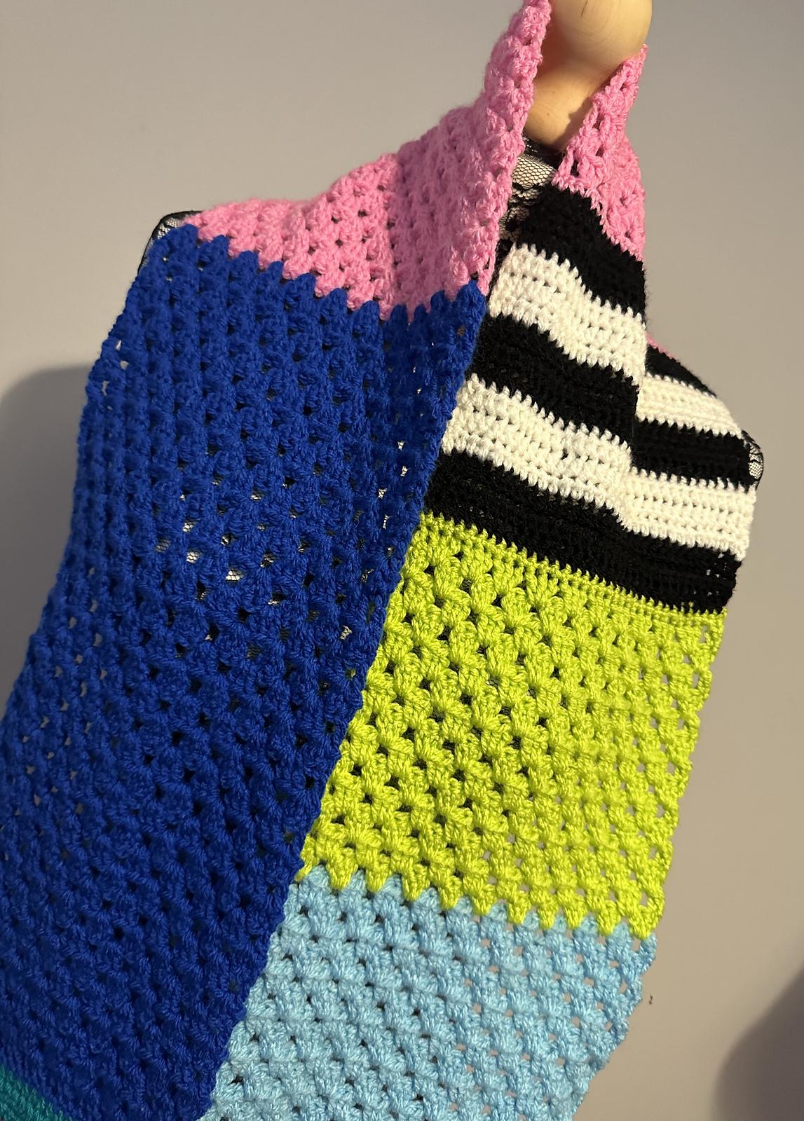Funky Scarf Crochet Pattern