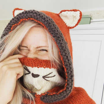 Rene fox hooded cowl