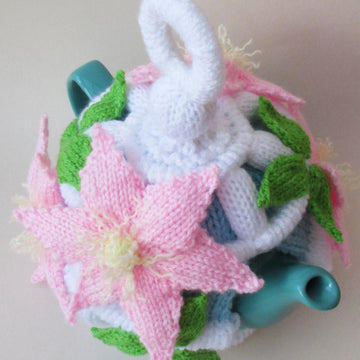 Floral Clematis Birdcage Tea Cosy