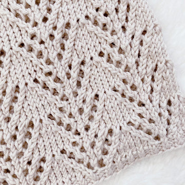 Mae Infinity Scarf | Easy Lace Cowl