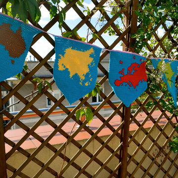 Continents Bunting
