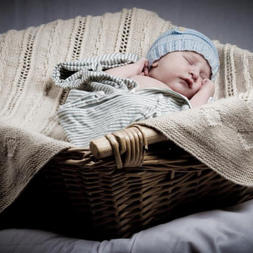 Diamonds and Stripes Baby Blanket - Baby Cakes by Little Cupcakes - Bc24