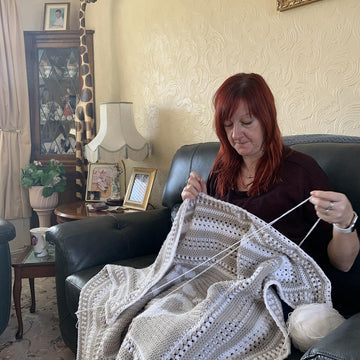 Footprint Baby Blanket
