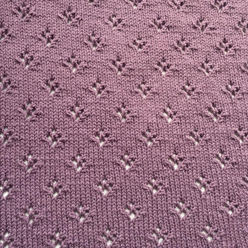 Chunky Eyelet Baby Blanket