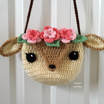 Floral Deer Bag