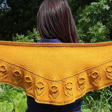 Summer Blooms Shawl