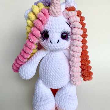 Unicorn ELLIE PDF File Pattern_Amigurumi Crochet toy Pattern