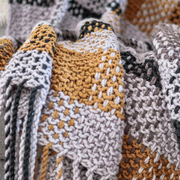 Moonstone Plaid Blanket