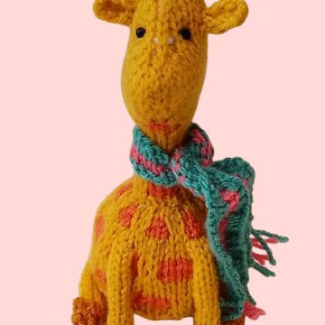Giraffe in a Scarf Chocolate Orange Cosy