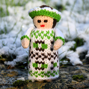 Winter Folk Doll Knitting Pattern - Toy Knitting Pattern