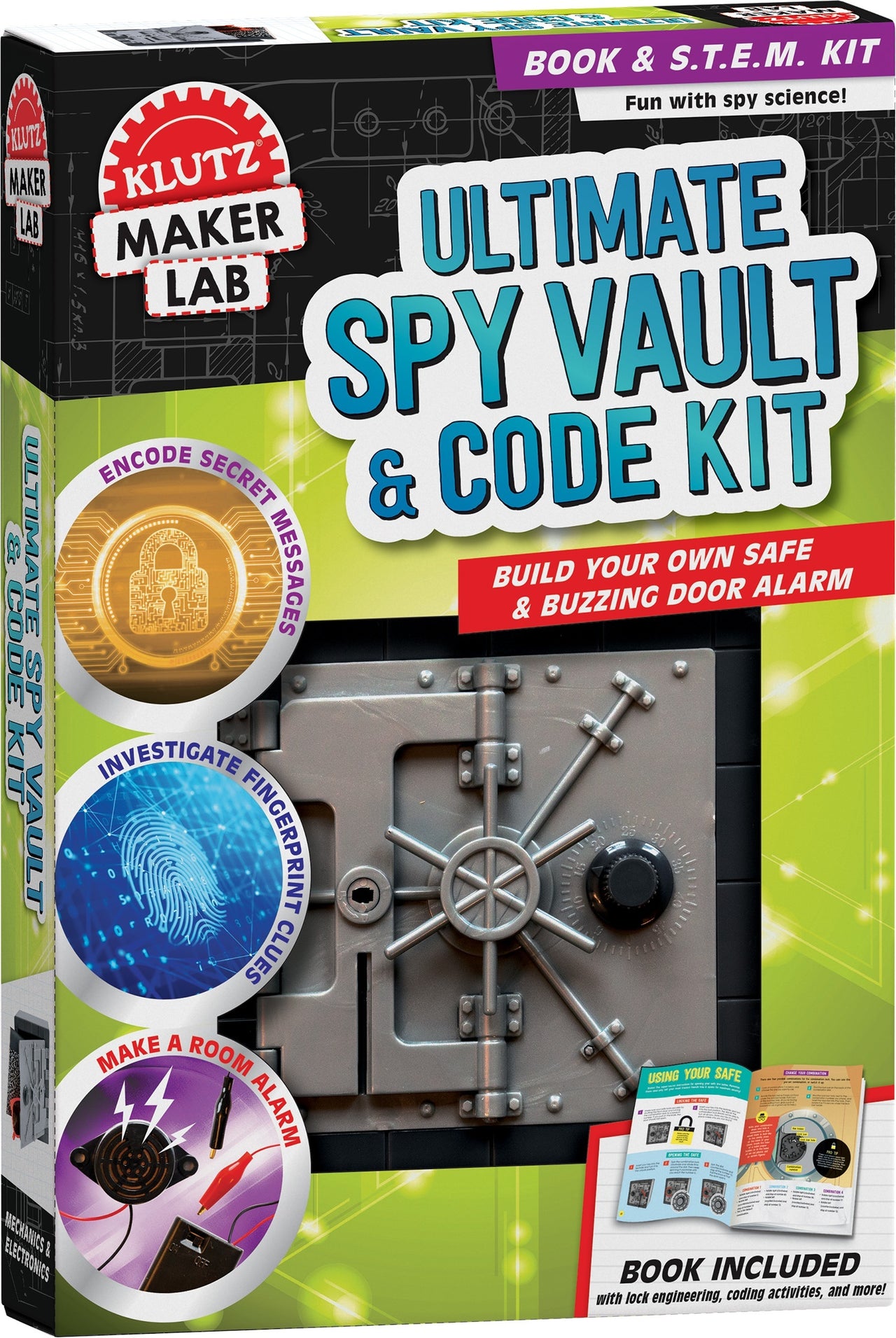 Klutz Ultimate Spy Vault & Code Kit - 613934