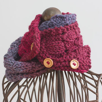 Caron Tea Cakes Scarf