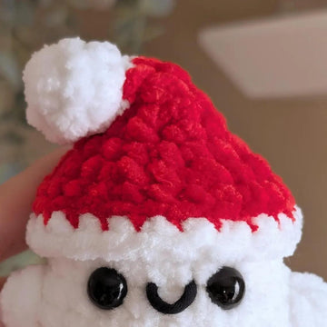 Crochet Snowball Buddies PDF Pattern 3in1 Bundle Snowman, Yeti, Snowball Christmas