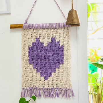 Heart in a Basket Wall Hanging