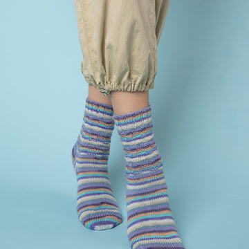 Warming Woven Socks - Free Knitting Pattern in Paintbox Yarns Socks