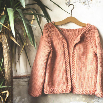 Boxy Vintage Cardigan (and bonus cropped wraparound)