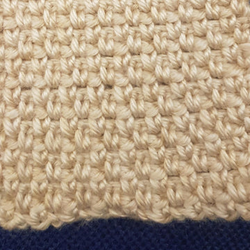 Linen Stitch Scarf - V or not!