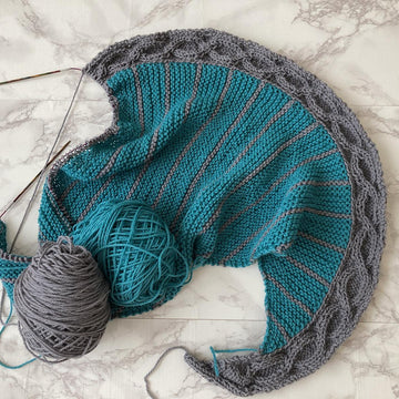 Cycle road shawl