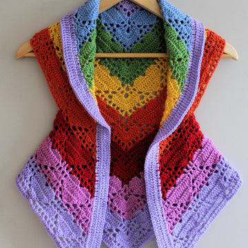 Rainbow Heart Vest