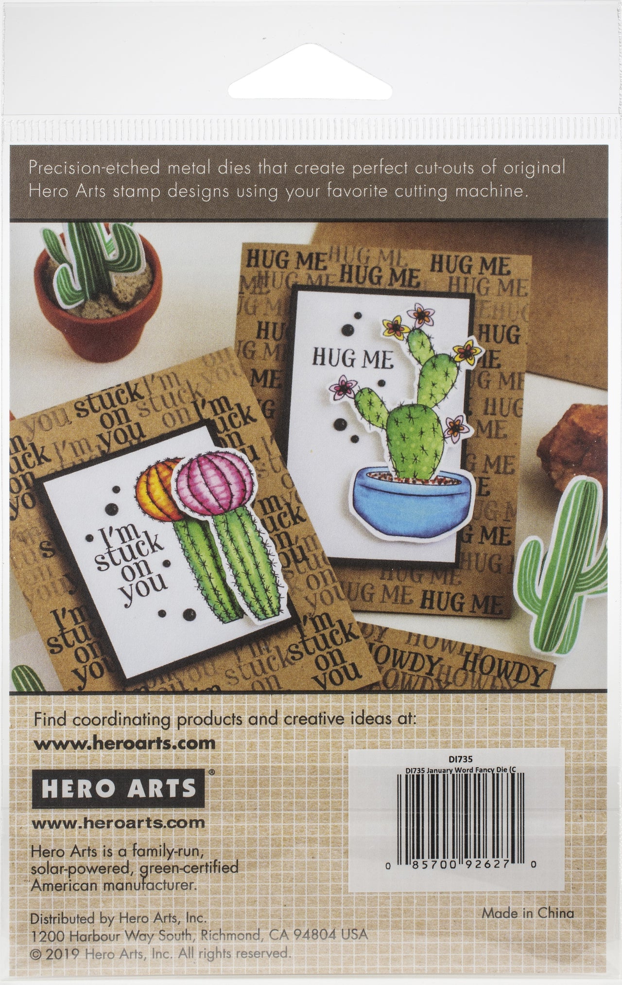 Hero Arts Fancy Dies - January