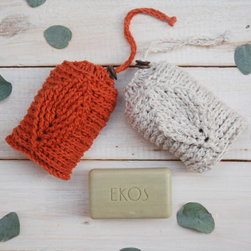 Crochet Leaf Soap Saver