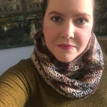 Easy Autumn Crochet Cowl