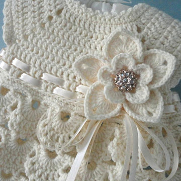 Dress Baby Girl Newborn Outfit Crochet PATTERN