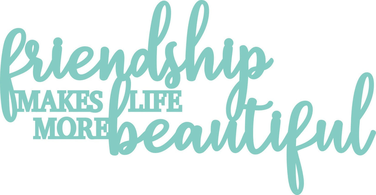 Kaisercraft Decorative Die - Friendship Sentiment