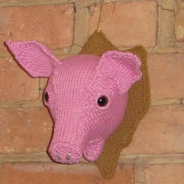Wall Mounted Pig's Head