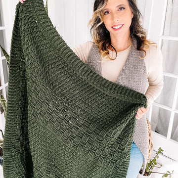 Totally Textured Crochet Blanket