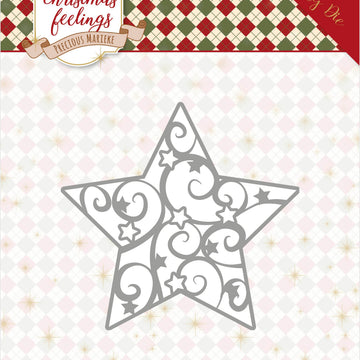 Find It Trading Precious Marieke Die - Swirl Star, Warm Christmas Feelings