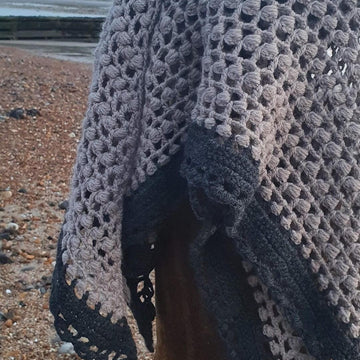 Shell Foraging Shawl