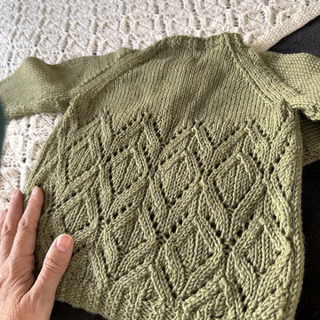 Falling Leaves Baby Cardigan