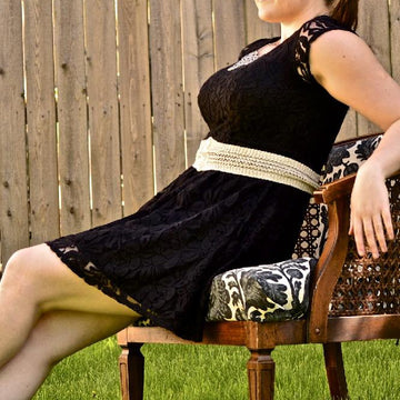 Dinner Date Lacy Belt