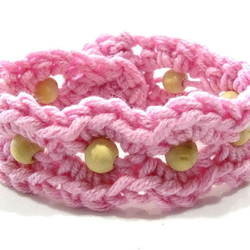 Crochet Beaded Bracelet