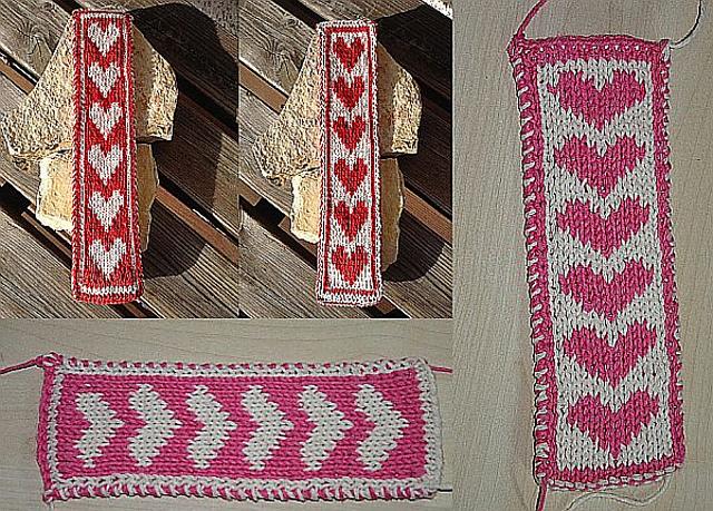 Heart bookmark/Lesezeichen mit Herz
