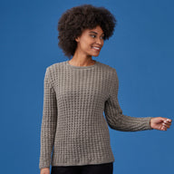 Hansen Pullover - Sweater Knitting Pattern for Women in Tahki Yarns Superwash Merino Worsted Twist by Tahki Yarns - Downloadable PDF