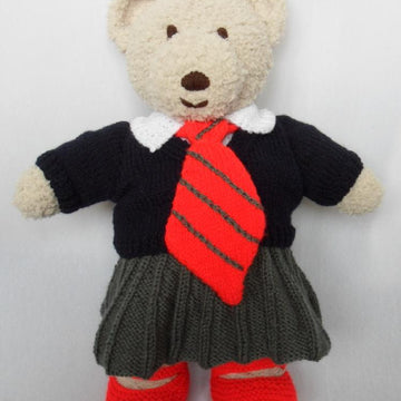 Cuddle and Snuggle Teddy Bear Clothes - School Uniform