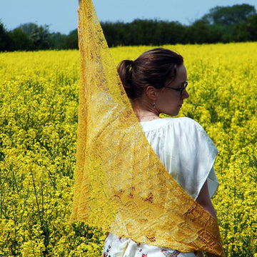Sun bird shawl