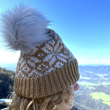 SnoStorm Snowflake Beanie