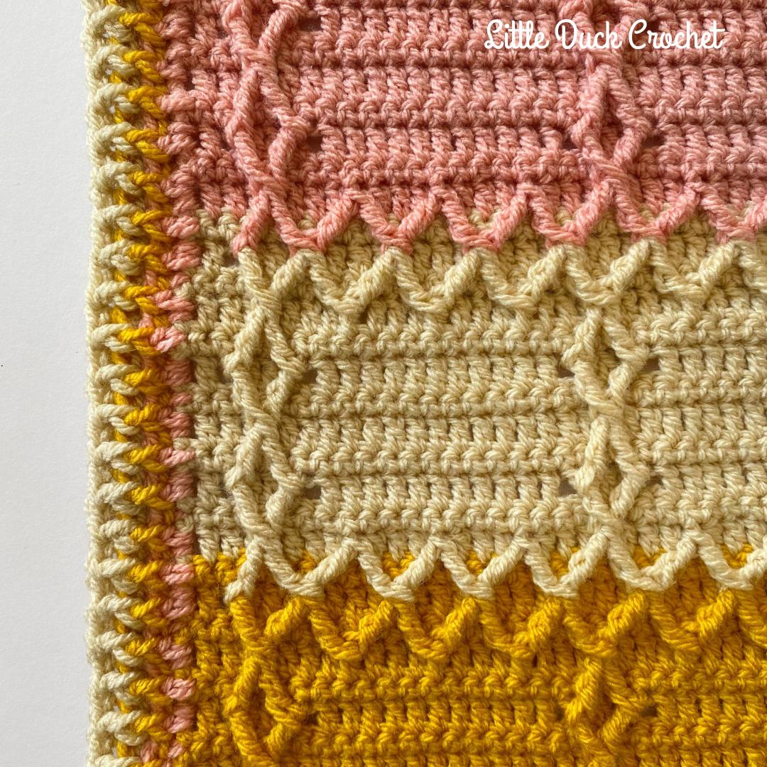 Autumn Trellis Blanket