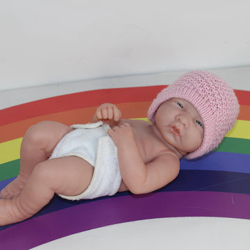 Preemie Baby Swirl Ski Beanie Hat