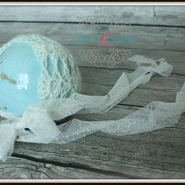 Newborn Mohair Bonnet