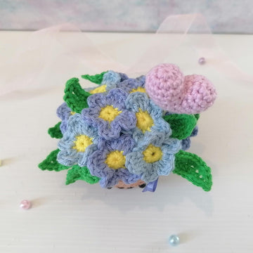 Forget Me Nots with Heart