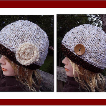 598 UNISEX KNITTED BEANIE "Paulie", newborn baby to adult