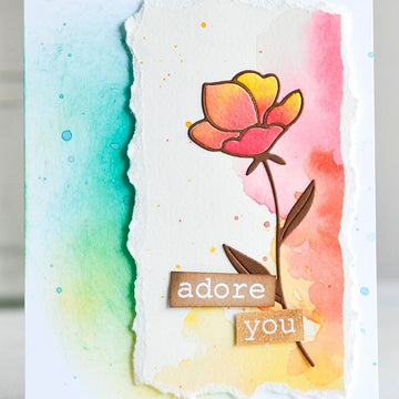 Memory Box Dies - Single Rose Stem